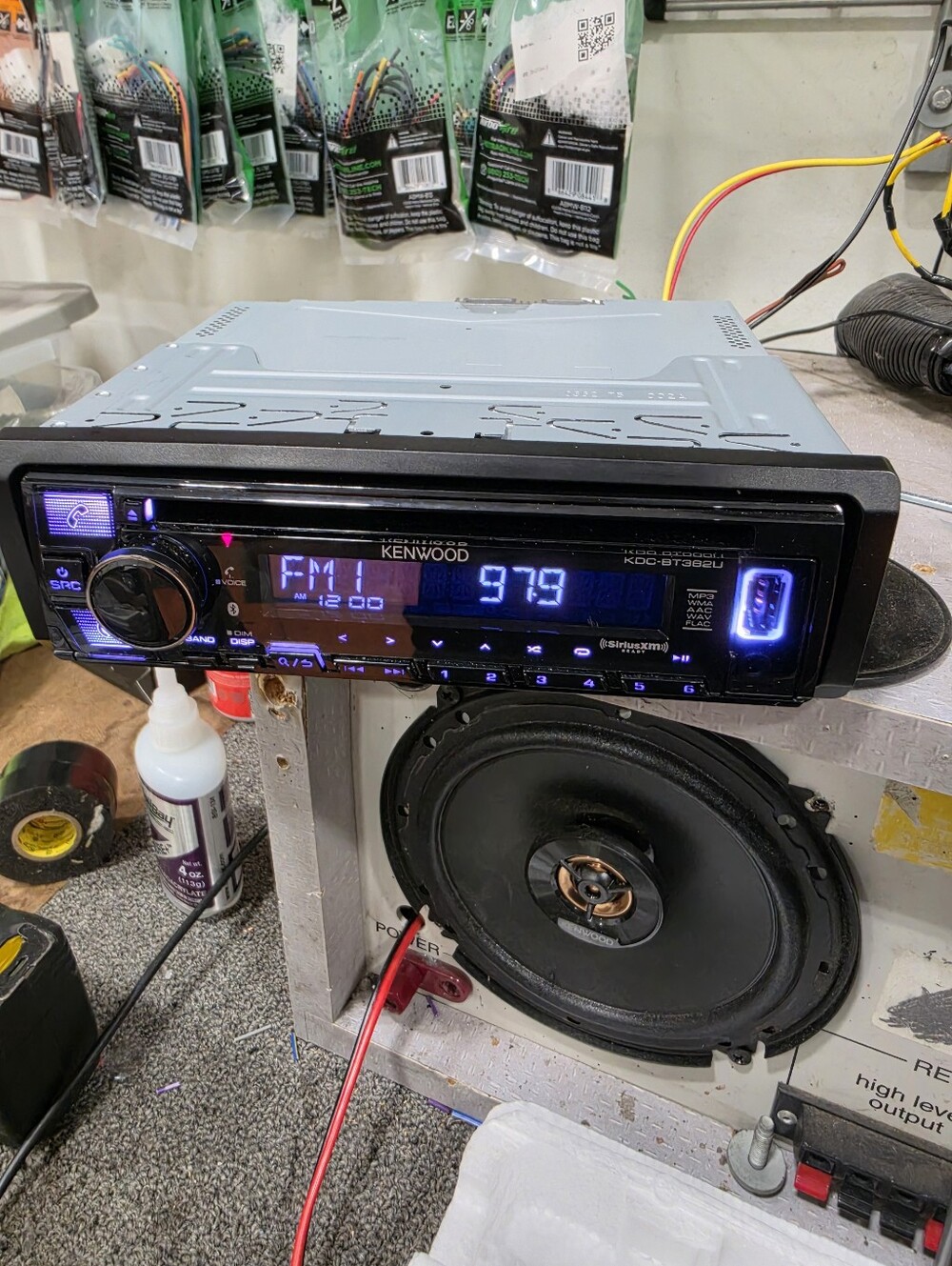 Kenwood Car Stereo With Bluetooth - Picture 2 of 4